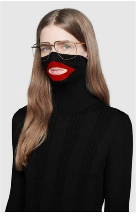 gucci jumper with black face|More.